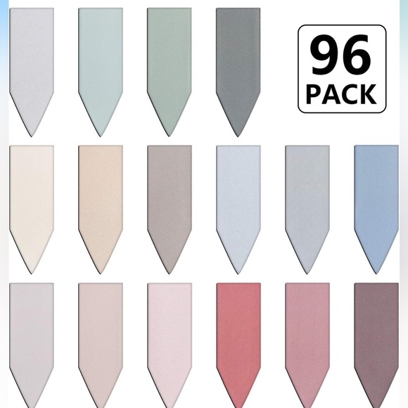 96 Pack of Assorted Color Page Markers - Picture 1 of 7